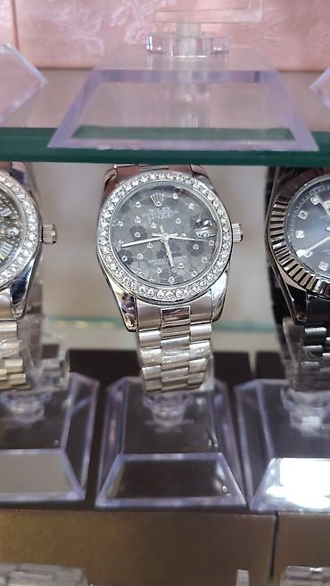 Aksesuarlar: Məhsul: Klassik üslubda kişi/qadın qol saatları (Rolex tərzində — 8