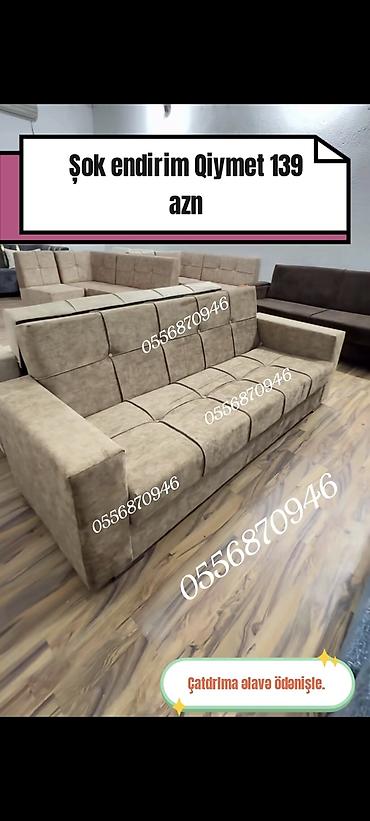 Sifarişlə divanlar: Divan, Qonaq otağı üçün, Parça, Bazalı, Açılan, Kitab — 3