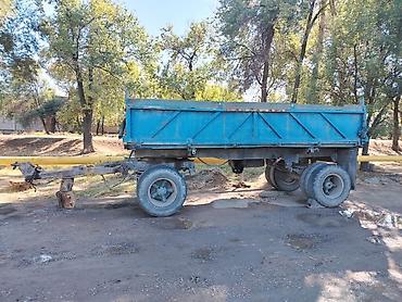 Самосвальный прицеп-лесовоз/зерновоз, двухосный - Тип
