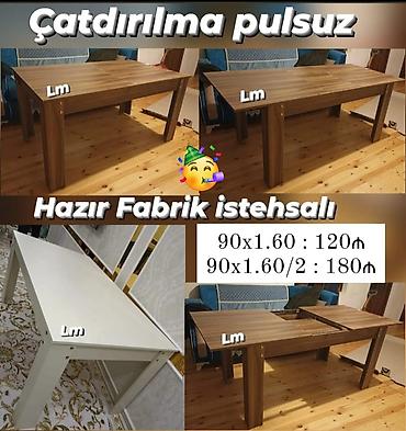 2 ci el stol: Yeni masa — 1