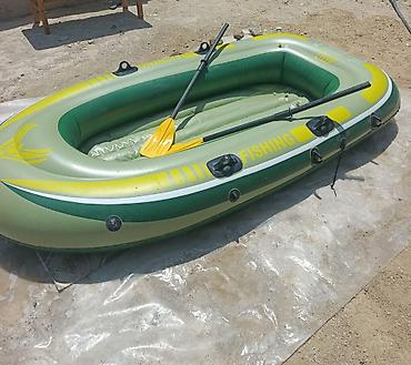 Ovçuluq və balıqçılıq: Şişmə qayıq – “Fishing 400” modeli - Rəng: zeytun-yaşıl/göy-yaşıl və — 2