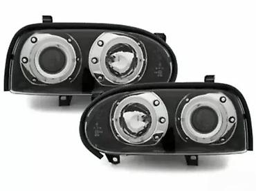 nextgen headlight restoration kit: CRNI ANGEL EYES FAROVI VW GOLF 3 III | Crni tuning sportski clear — 2