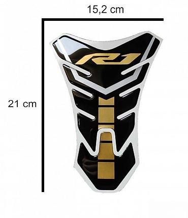 methyl 3: YAMAHA R1 - tank pad - 724 📌 Opis: Samolepljivi protektor za — 1