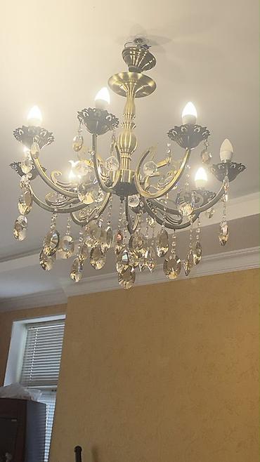 Çılçıraq, 8 lampa, Metal
