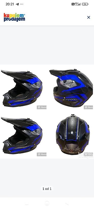 auto kamera 3 u 1: Kros/Enduro integralne kacige – više modela i dezena ZA CENE PITATI - — 8