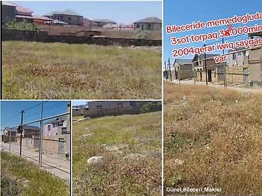 Torpaq: Endirim ❗Biləcəri qəs 3 sot Torpaq 32.000 AZN Cox Təcili satılır — 1