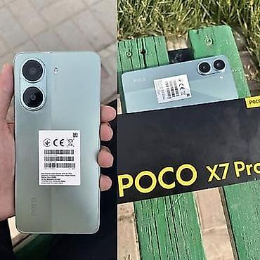 Poco X7 Pro, Б/у, 256 ГБ, цвет - Зеленый