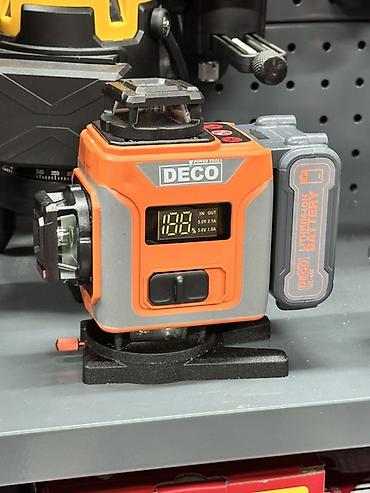 Лазерный нивелир DECO (Power Tools) - Самовыравнивающийся
