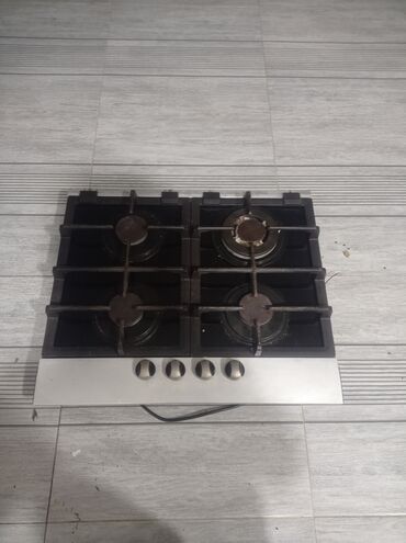Mətbəx kombaynları və doğrayıcıları: Plitə Ampa, Qazlı, Stolüstü, 4 gözlü, İşlənmiş