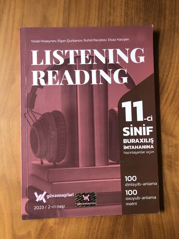 kurikulum kitab: Listening və Reading Güvən nəşriyyatı 2-ci nəşr 100 dinləyib anlama