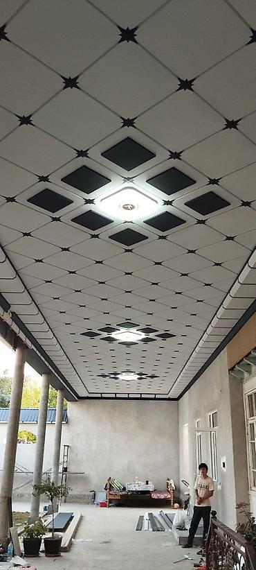 Потолочные работы: Туникафон Подшивка карнизов и декоративные потолки из ПВХ/алюминиевых — 4