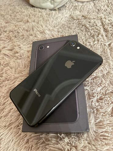 iphone 8 qiymeti ikinci el: IPhone 8, 64 ГБ, Черный, Отпечаток пальца