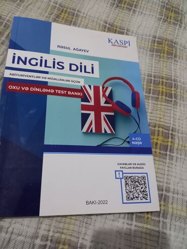 ədəbiyyat test toplusu 2022 pdf: Rəsul Ağayev tərəfindən "KASPI Abituriyent" seriyasından