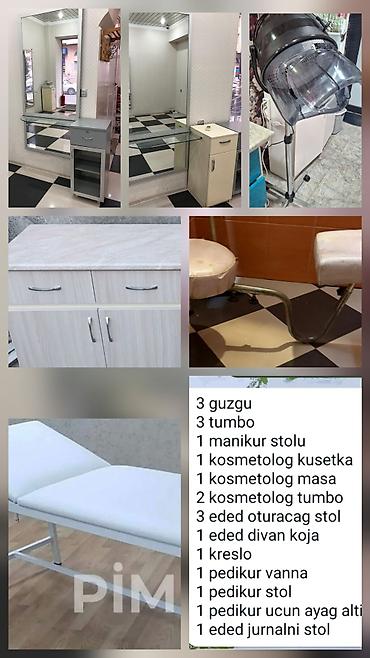 мебель для салона красоты бу: 250 Azn Qadin Salon esyalari butun esyalari var.Hamisi — 1