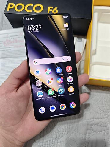 Poco: Poco F6, Б/у, 256 ГБ, цвет - Черный, eSIM, 2 SIM — 7