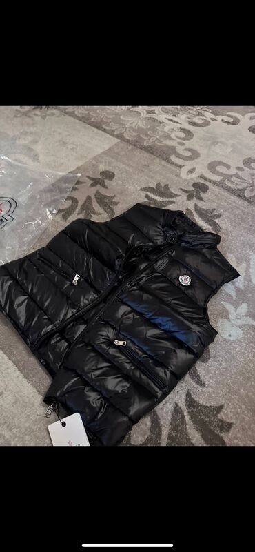 мужская одежда moncler: Пуховик, Длинная модель, Made in KG, XL (EU 42)