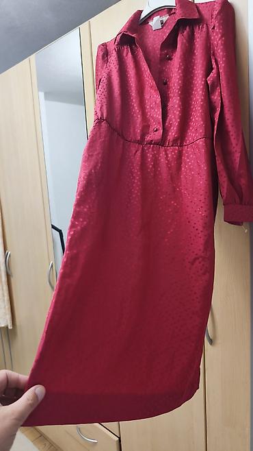 midnight dior: Sears “The Fashion Place” haljina, proizvedena u SAD (ILGWU – union — 1