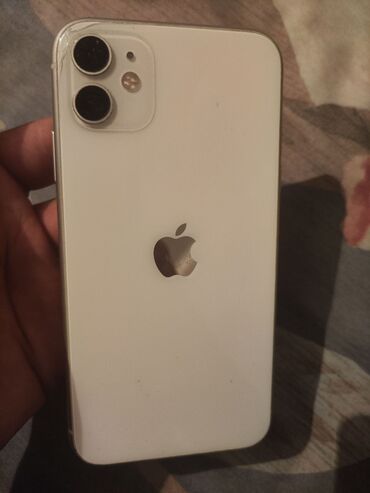 айфон 7 с: IPhone 11, Б/у, 64 ГБ, Белый, Защитное стекло, 79 %