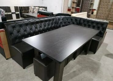 Кухонные столы и стулья: Кухонный стол и стул, Новый, Бесплатная доставка, цвет - Коричневый — 2