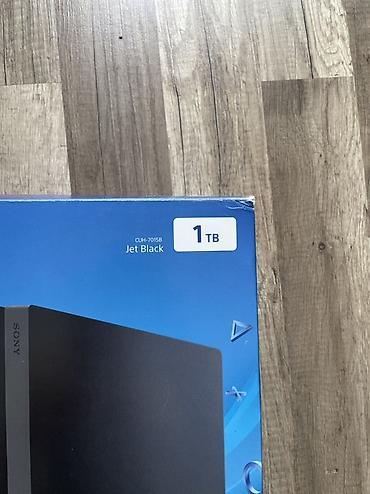 ps 4 diskləri: Sony PlayStation 4 Pro – 1TB (Jet Black) - Rəsmən PS4 Pro modeli — 5