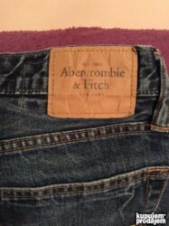 Farmerke: Original Abercrombie &Fitch farmerice 32 / 33 NOVE 100% cotton — 6