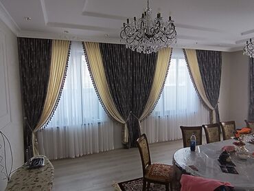 Шторы и занавески: Установка карнизов вешка штор пошив штор глажка штор — 9