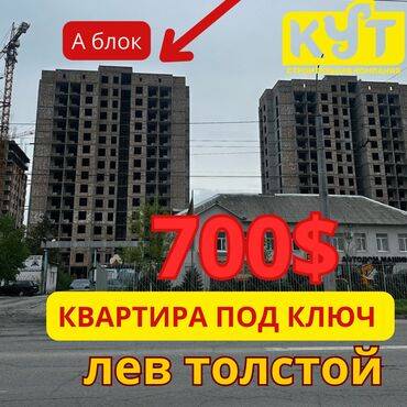 Продажа квартир: 2 комнаты, 74 м², Элитка, 1 этаж