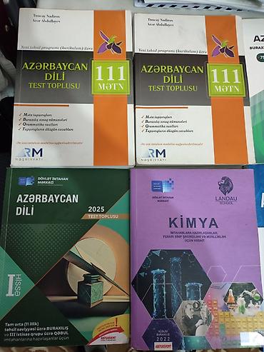 Tədris ədəbiyyatı: Məhsul: Hazırlıq və imtahanlar üçün dərs vəsaitləri toplusu Paketdə — 1