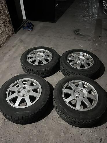 Шины и диски: Комплект зимних колес на дисках Honda. - Шины: Dunlop Winter — 4