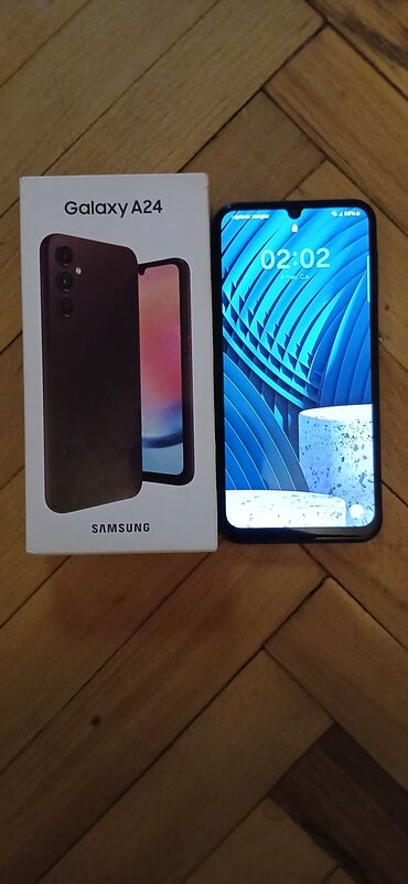 Samsung: Samsung Galaxy A24 4G, 128 GB, rəng - Çəhrayı, Sensor, Barmaq izi, İki sim kartlı