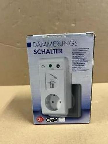 Utikači: Senzorski prekidač za sumrak (Dämmerungsschalter) – utični modul sa — 10
