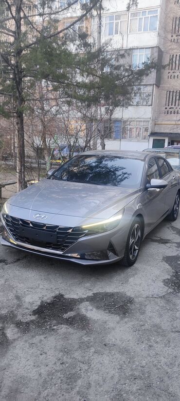 желтый hyundai: Hyundai Avante: 2021 г., 1.6 л, Автомат, Газ, Седан