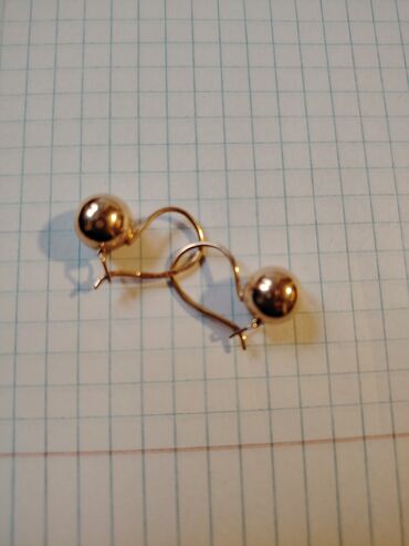 золотые серьги купить в баку: Серьги, 583 проба, 391 г