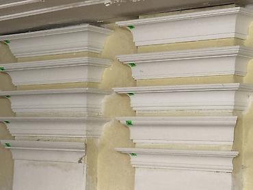 Karnizlər: Gips karniz/profil – dekorativ tavan-divar keçidi üçün - Material — 15