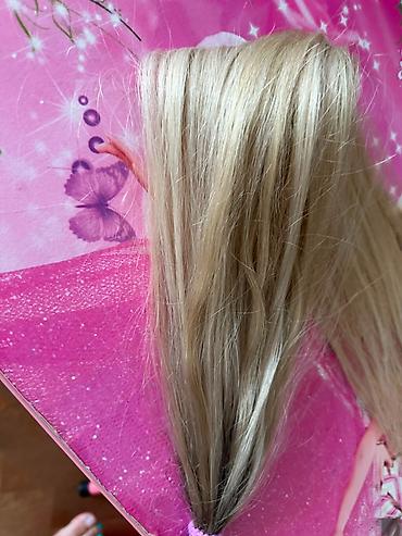 Təbii saç qaynaq üçün blond satılır 100 ədəd 50-55sm