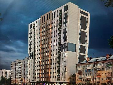 обьект: 1 комната, 48 м², Пишпек Элитка, 6 этаж, ПСО (под самоотделку) — 1