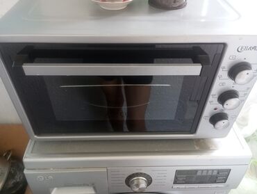 Duxovkalar: Duxovka Elektrik, rəng - Gümüşü, Ayrıca dayanan