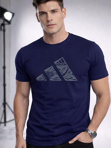 Majice: Men's T-shirt Adidas, bоја - Šareno — 5
