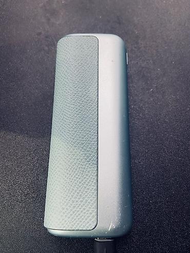 чамадан сумка: IQOS 3 DUO с кожаным чехлом-книжкой, цвет голубой/бирюзовый — 2