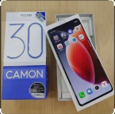 baku electronics telefonlar: Tecno Camon 30, 256 GB, Düyməli, Sensor, Barmaq izi