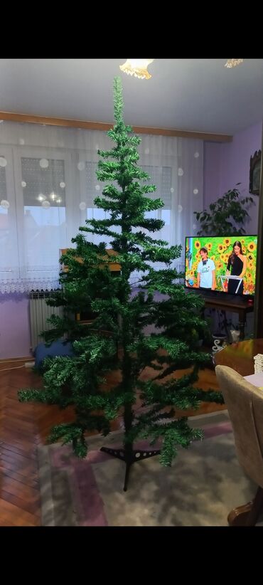 Praznična dekoracija: Jelka, bоја - Zelena, Novo — 8