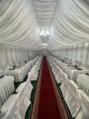buffet: Kiraye çadır xidmeti -Qab-qacaq -Stol-stul -Ofisiant,aşbaz -Defn — 1