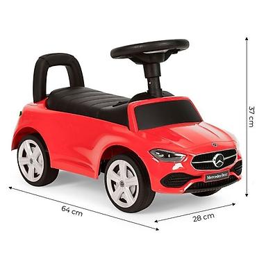 exit jakne: Guralica Mercedes C CLASS sa interaktivnim volanom i zvucima – crvena — 6