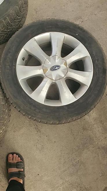 r16 subaru: Комплект литых дисков Subaru с шинами. Одно колесо не родное — 2
