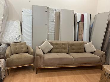 stol oturacaq: Mebel dəsti – qonaq otağı üçün Stol 6stul,divan 2kreslo.Kilim mebelden — 3