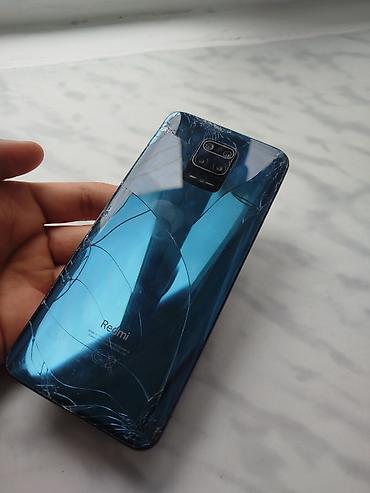 nintendo switch qiymeti: Redmi Note 9, 128 GB, rəng - Mavi, Qırıq — 2
