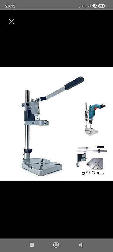 mini drel satilir: Universal matkap üçün stolüstü dayaqlıq və pres mexanizmi - Elektrik — 1