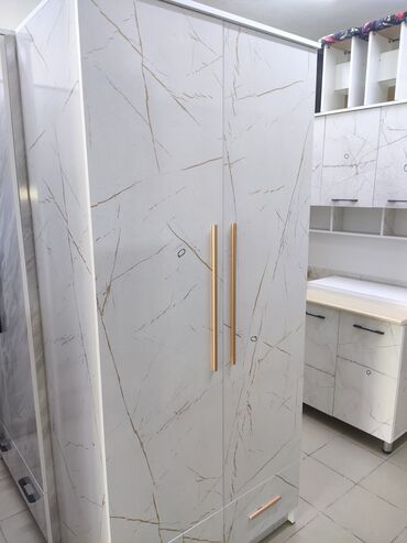 Шкафы для одежды: Шкаф для одежды, Новый, Прямой, ЛДСП — 7