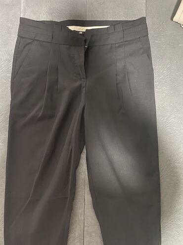 Pantalone: M (EU 38), Spušteni struk, Ravne nogavice