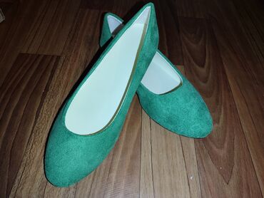 вечерние женские туфли: Туфли 37, цвет - Зеленый